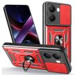 Захисний чохол Deexe Armor Shield для Xiaomi Poco X7 Pro - Red (371747R)