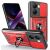 Защитный чехол Deexe Armor Shield для Xiaomi Poco X7 Pro - Red: фото 1 из 10