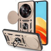 Защитный чехол Deexe Armor Shield для ZTE Nubia Focus - Gold: фото 1 из 11