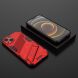 Защитный чехол Deexe Bibercas для Apple iPhone 13 - Red (370808R). Фото 5 из 10