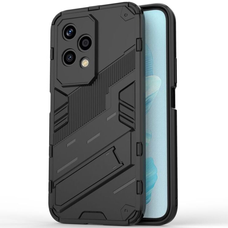 Захисний чохол Deexe Bibercas для Honor 200 Lite - Black: фото 2 з 8
