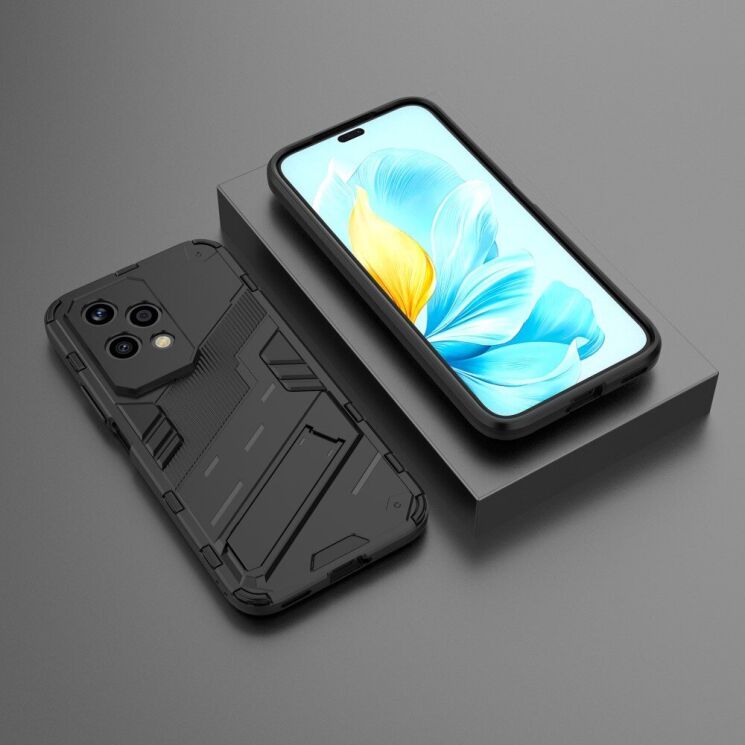 Захисний чохол Deexe Bibercas для Honor 200 Lite - Black: фото 6 з 8