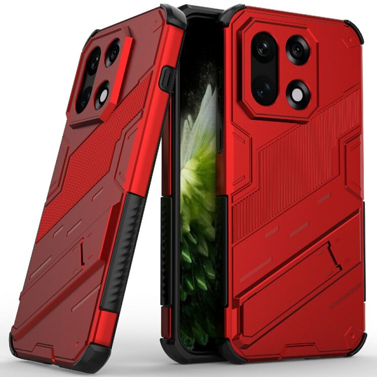 Защитный чехол Deexe Bibercas для OnePlus 15 - Red: фото 2 из 6