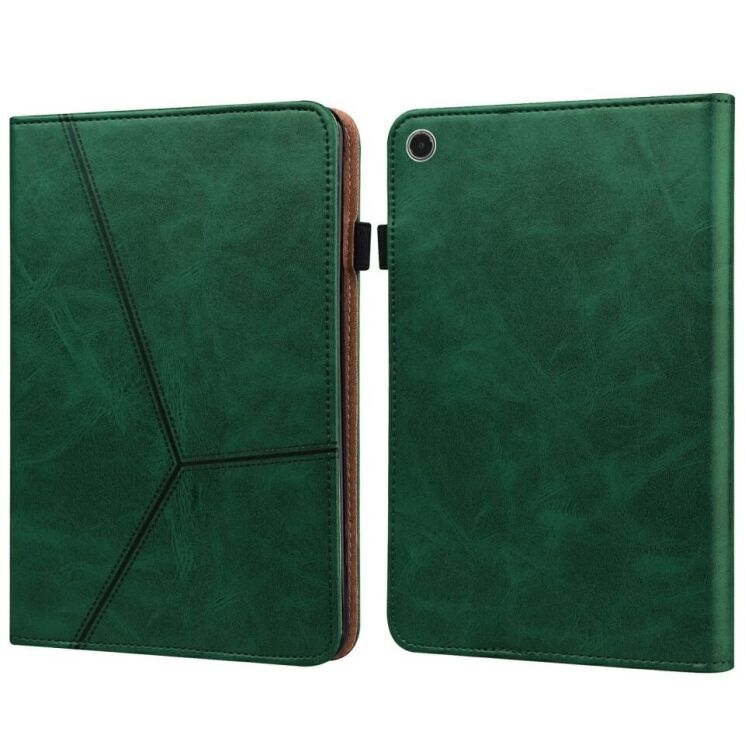 Защитный чехол Deexe Business Cover для Lenovo Tab Plus - Green: фото 1 из 12