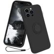 Защитный чехол Deexe Color Shell для Apple iPhone 16 Pro Max - Black (366353B)