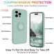 Защитный чехол Deexe Color Shell для Apple iPhone 16 Pro Max - Light Green (366353LG). Фото 4 из 6