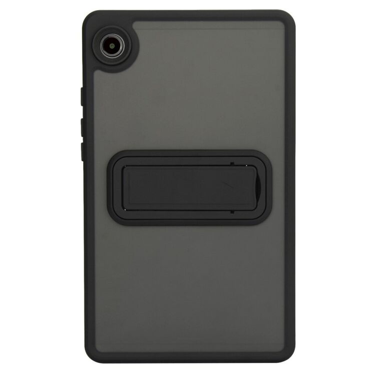 Защитный чехол Deexe Crystal Kickstand для Samsung Galaxy Tab A9 (X110/115) - Black: фото 4 из 12