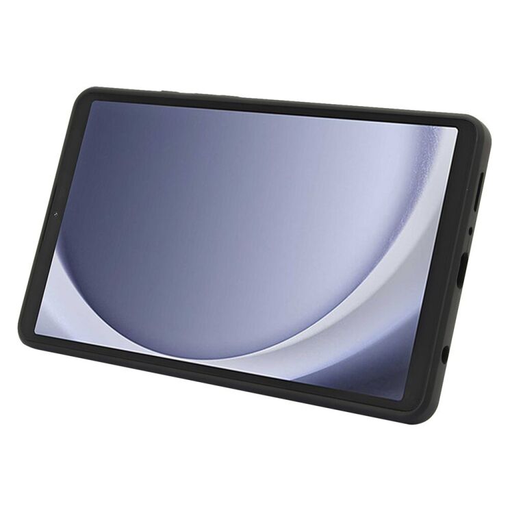 Защитный чехол Deexe Crystal Kickstand для Samsung Galaxy Tab A9 (X110/115) - Black: фото 3 из 12