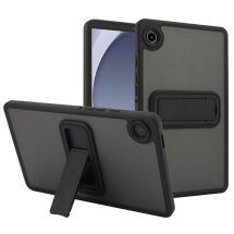 Защитный чехол Deexe Crystal Kickstand для Samsung Galaxy Tab A9 (X110/115) - Black: фото 1 из 12