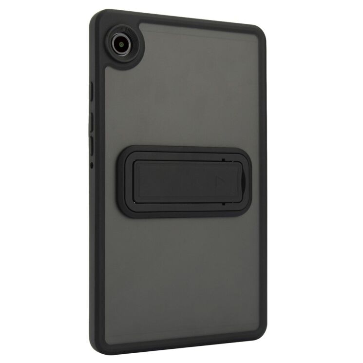 Защитный чехол Deexe Crystal Kickstand для Samsung Galaxy Tab A9 (X110/115) - Black: фото 5 из 12