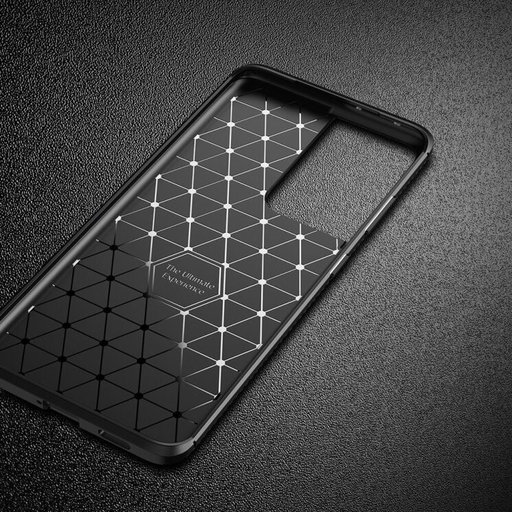 Защитный чехол Deexe Fusion для Samsung Galaxy S21 Ultra - Black: фото 15 из 17