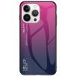 Защитный чехол Deexe Gradient Color для Apple iPhone 15 Pro - Rose (329370M)
