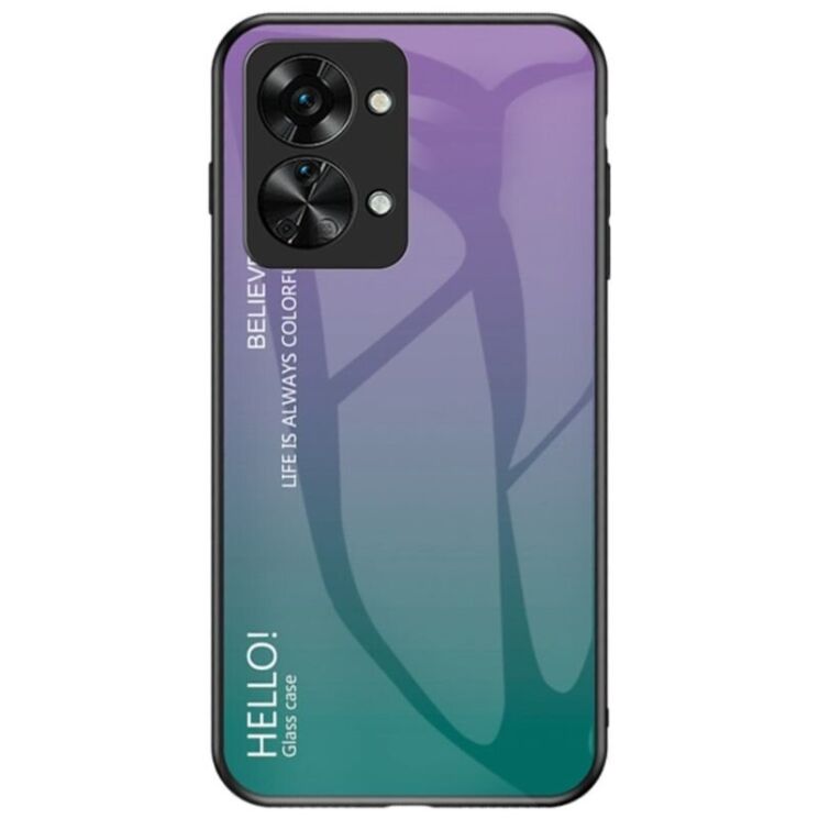 Захисний чохол Deexe Gradient Color для OnePlus Nord 2T - Purple: фото 1 з 10