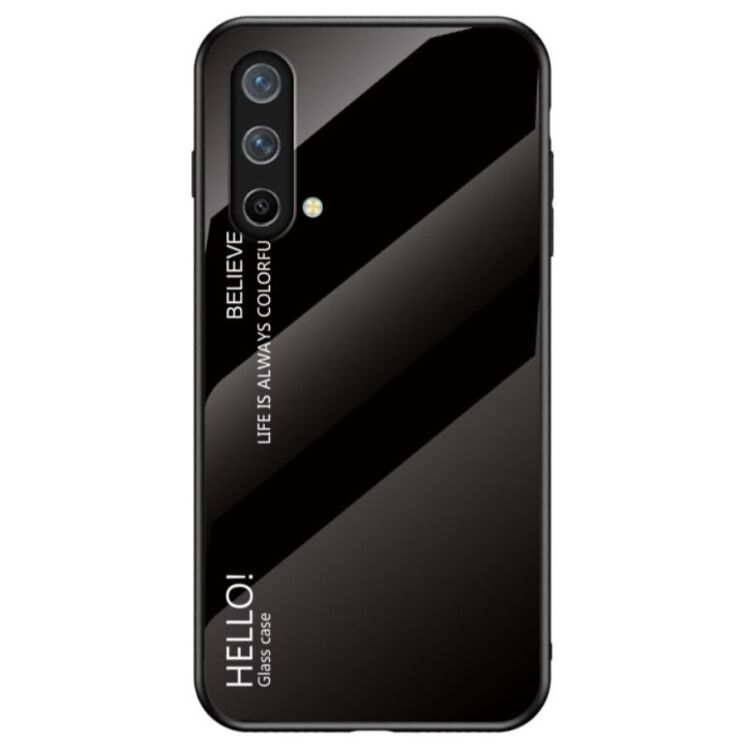 Защитный чехол Deexe Gradient Color для OnePlus Nord CE - Black: фото 1 из 10