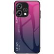 Захисний чохол Deexe Gradient Color для OPPO Reno 15 - Rose (405709RO)