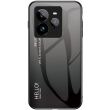 Защитный чехол Deexe Gradient Color для Realme GT 7 Pro - Black / Grey (377233BH)