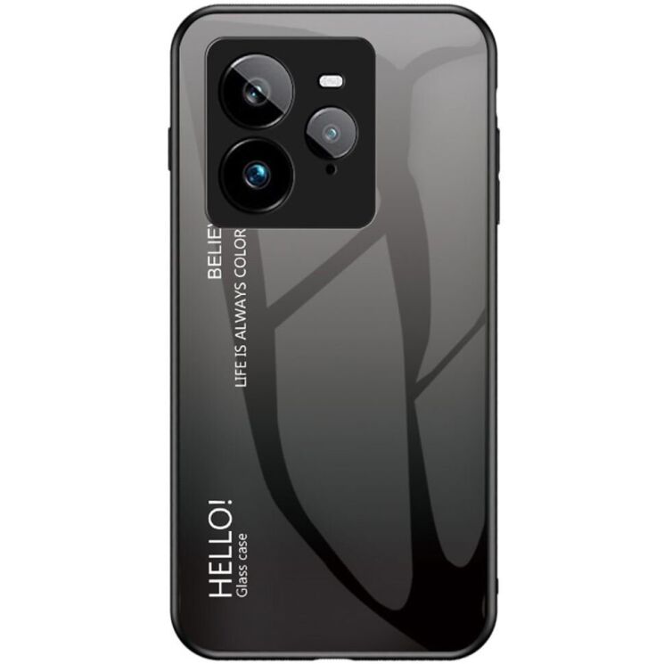 Защитный чехол Deexe Gradient Color для Realme GT 7 Pro - Black / Grey: фото 1 из 15