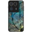 Защитный чехол Deexe Gradient Pattern для Motorola Edge 50 Ultra - Emerald (354034E)