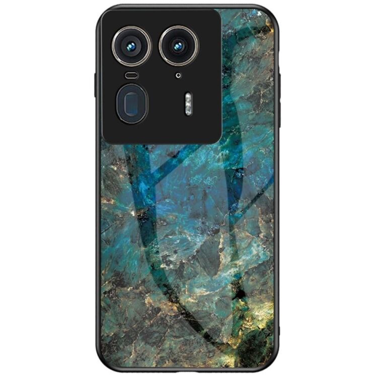 Защитный чехол Deexe Gradient Pattern для Motorola Edge 50 Ultra - Emerald: фото 1 из 12