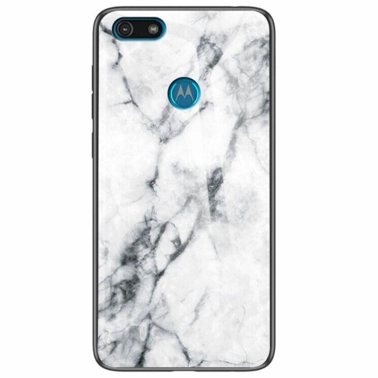 Чехол с рисунком Deexe Gradient Pattern для Motorola Moto E6 Play (XT2029) - White: фото 1 из 9