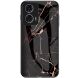 Защитный чехол Deexe Gradient Pattern для Motorola Moto G24 Power - Black / Gold (347918BF). Фото 1 из 8