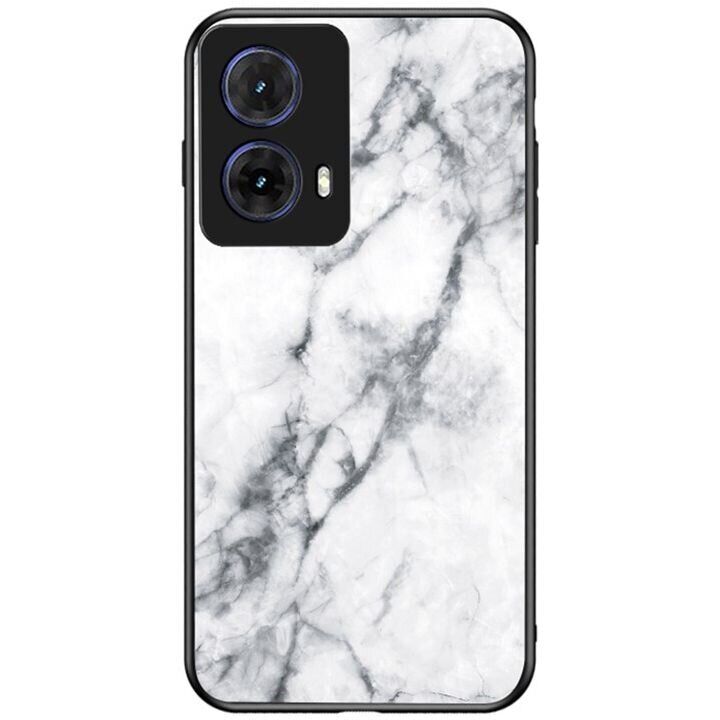 Захисний чохол Deexe Gradient Pattern для Motorola Moto G85 - White: фото 1 з 6