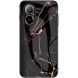 Защитный чехол Deexe Gradient Pattern для Realme C67 - Black / Gold (346205BF). Фото 1 из 9