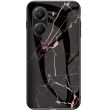 Захисний чохол Deexe Gradient Pattern для Xiaomi Poco X7 Pro - Black / Gold (371724BF)