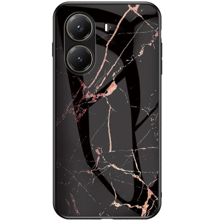 Захисний чохол Deexe Gradient Pattern для Xiaomi Poco X7 Pro - Black / Gold: фото 1 з 8