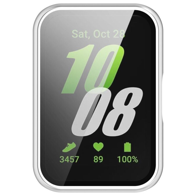 Защитный чехол Deexe Hard Frame для Samsung Galaxy Fit 3 - Matte Silver: фото 5 из 8
