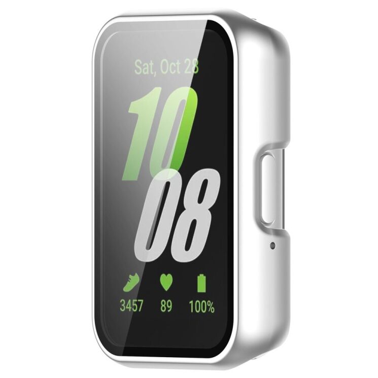 Защитный чехол Deexe Hard Frame для Samsung Galaxy Fit 3 - Matte Silver: фото 2 из 8