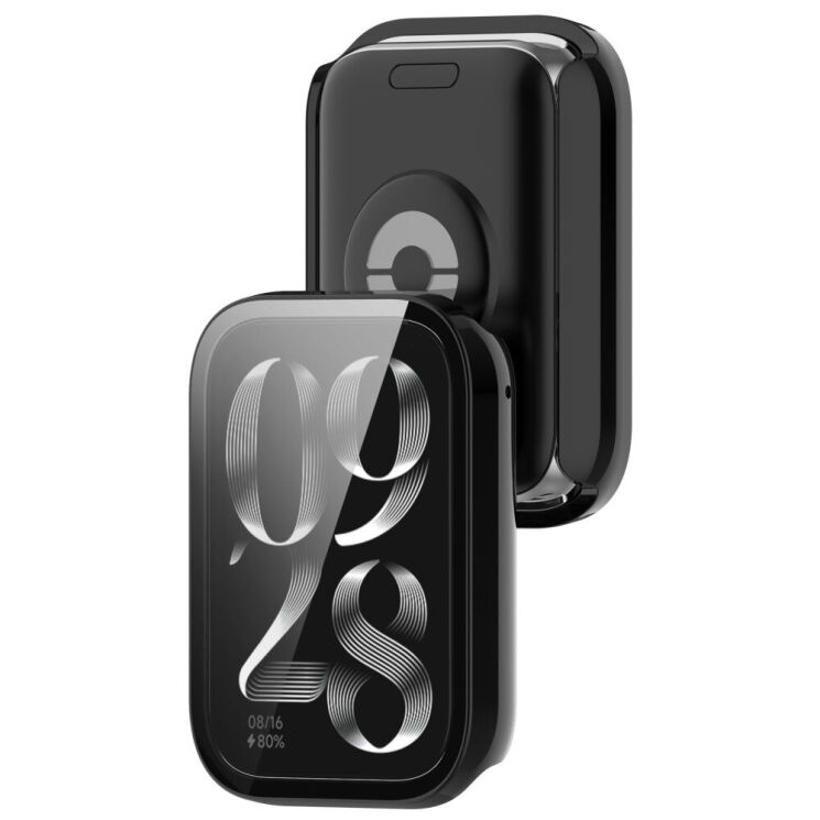 Защитный чехол Deexe Hard Frame для Xiaomi Mi Smart Band 8 Pro - Black: фото 5 из 8