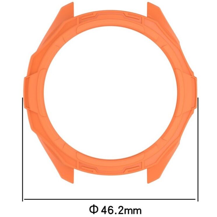 Защитный чехол Deexe Hollow Cover для Garmin Approach S70 42mm - Black: фото 8 из 8