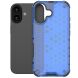 Захисний чохол Deexe Honeycomb Series для Apple iPhone 17 - Blue (387203L). Фото 2 з 6