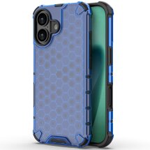 Захисний чохол Deexe Honeycomb Series для Apple iPhone 17 - Blue: фото 1 з 6