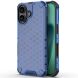 Захисний чохол Deexe Honeycomb Series для Apple iPhone 17 - Blue (387203L). Фото 1 з 6