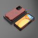 Защитный чехол Deexe Honeycomb Series для Xiaomi Redmi 13C / Poco C65 - Red (342576R). Фото 3 из 5