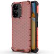 Защитный чехол Deexe Honeycomb Series для Xiaomi Redmi 13C / Poco C65 - Red (342576R)