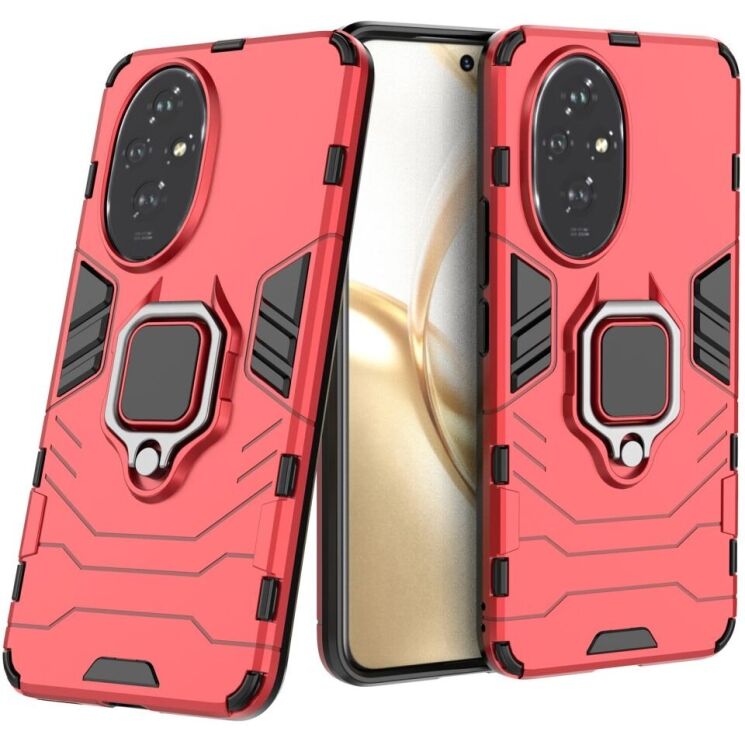 Защитный чехол Deexe Hybrid Case для Honor 200 - Red: фото 1 из 6