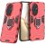 Защитный чехол Deexe Hybrid Case для Honor 200 - Red: фото 1 из 6
