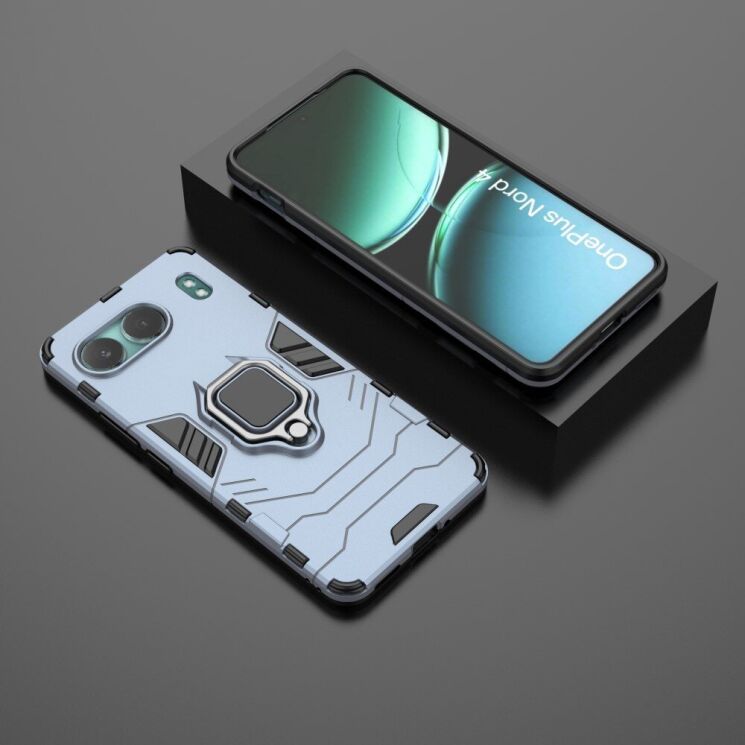 Защитный чехол Deexe Hybrid Case для OnePlus Nord 4 - Blue: фото 3 из 5