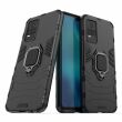 Защитный чехол Deexe Hybrid Case для VIVO V21e - Black (281615B)