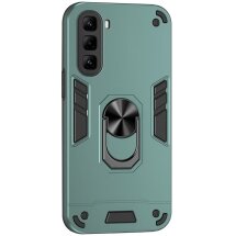 Защитный чехол Deexe Hybrid Shell для Infinix Hot 50 Pro - Green: фото 1 из 7