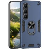 Захисний чохол Deexe Hybrid Shell для Infinix Hot 60 Pro - Blue: фото 1 з 7