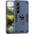 Захисний чохол Deexe Hybrid Shell для Infinix Hot 60 Pro - Blue: фото 1 з 7