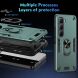 Захисний чохол Deexe Hybrid Shell для Infinix Hot 60 Pro - Blue (388023L). Фото 7 з 7