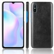 Захисний чохол Deexe Leather Back Cover для Xiaomi Redmi 9A - Black (267241B)