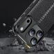 Захисний чохол Deexe Leather Cover для Apple iPhone 17 Pro Max - Black (387460B). Фото 5 з 6