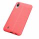 Защитный чехол Deexe Leather Cover для Samsung Galaxy M10 - Red (215704R). Фото 2 из 11