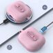 Захисний чохол Deexe Lunar Case для Samsung Galaxy Buds 3 / Buds 3 Pro - Black (360928B). Фото 4 з 9